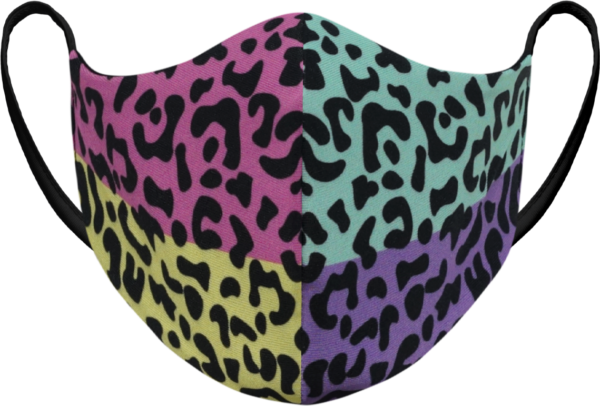 coloured leopard